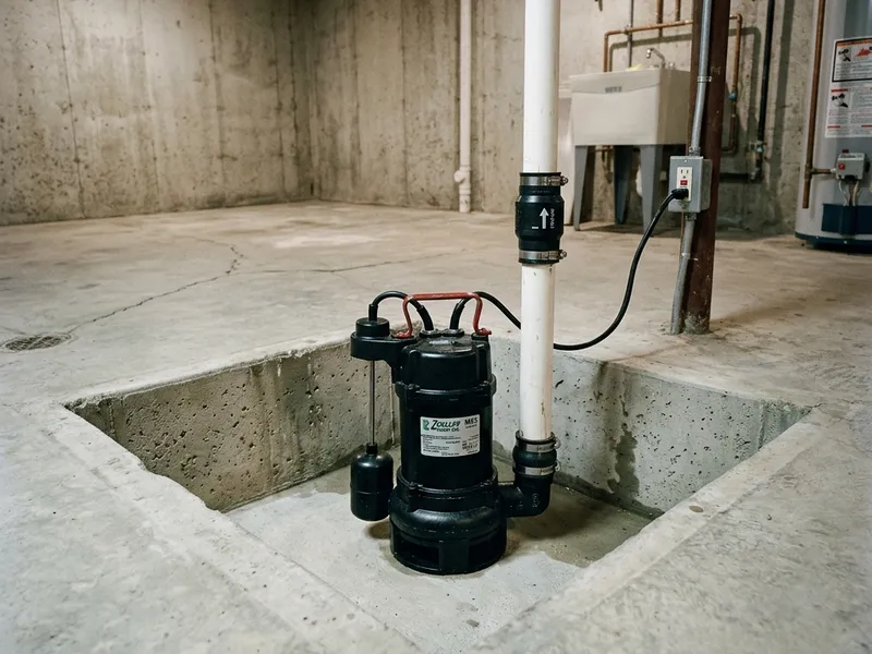 Sump Pump Installation Plumber in Harrisville, PA